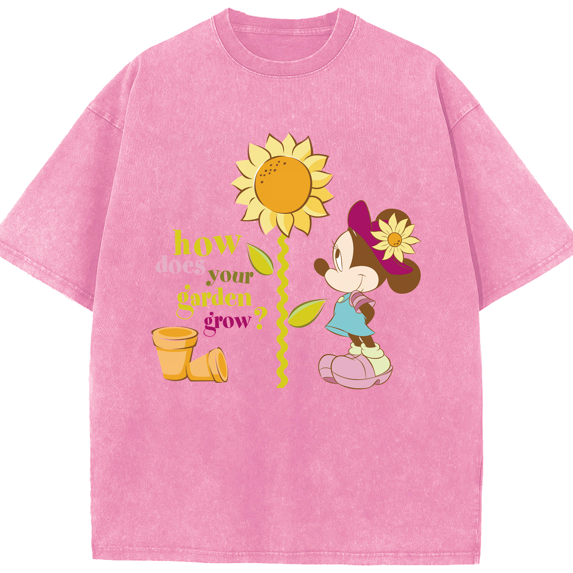 （画像用） ミッキーマウス Mickey Mouse 綿100% ヴィンテージ風 半袖Tシャツ（フロントプリント）